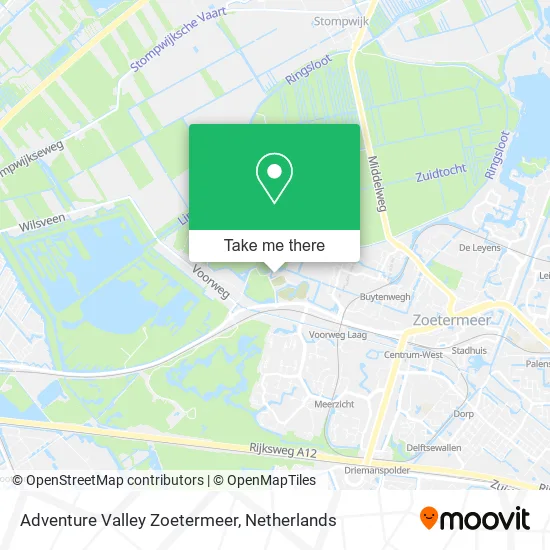 Adventure Valley Zoetermeer map