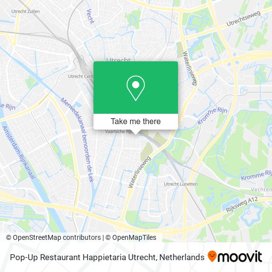 Pop-Up Restaurant Happietaria Utrecht Karte