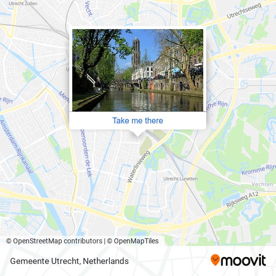 Gemeente Utrecht map