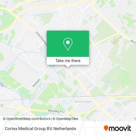 Cortex Medical Group BV map