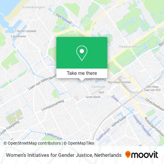 Women's Initiatives for Gender Justice Karte