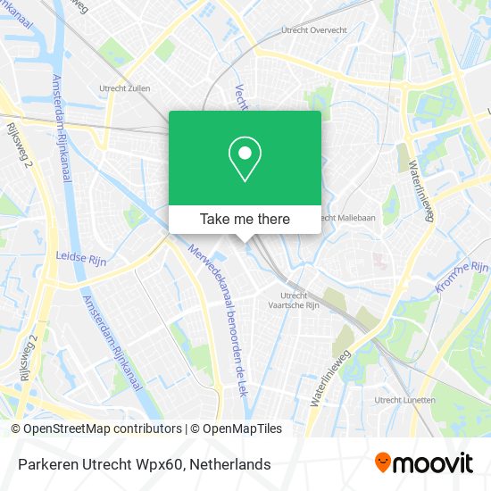 Parkeren Utrecht Wpx60 Karte