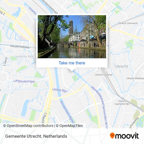 Gemeente Utrecht map