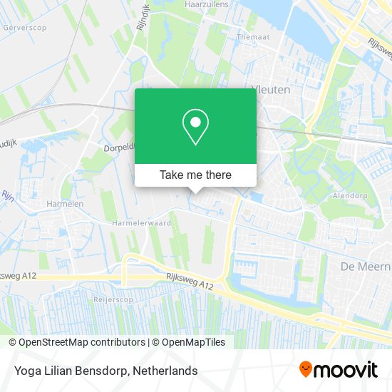 Yoga Lilian Bensdorp map