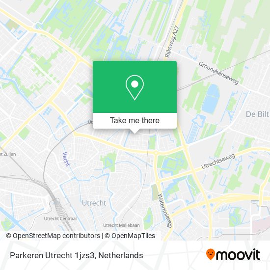 Parkeren Utrecht 1jzs3 map