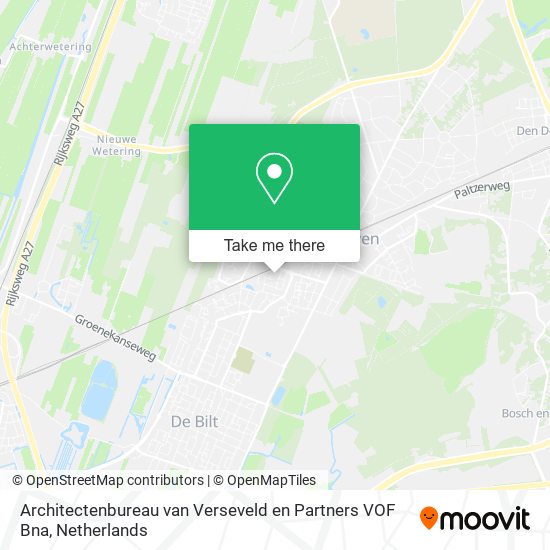 Architectenbureau van Verseveld en Partners VOF Bna map