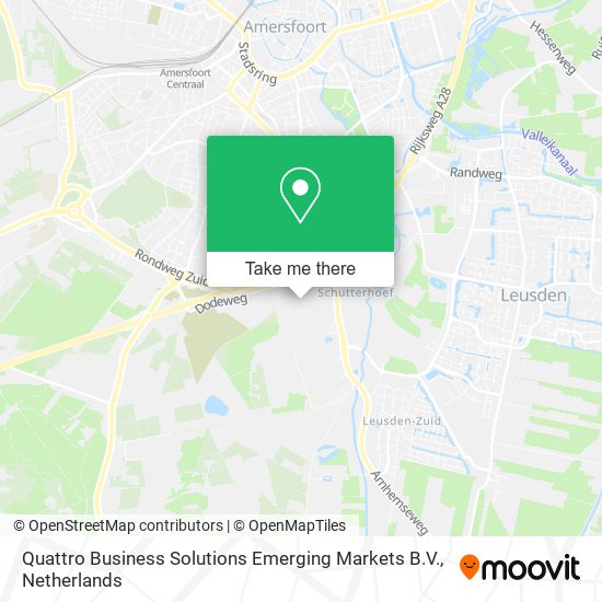 Quattro Business Solutions Emerging Markets B.V. map