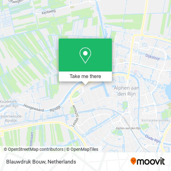 Blauwdruk Bouw map