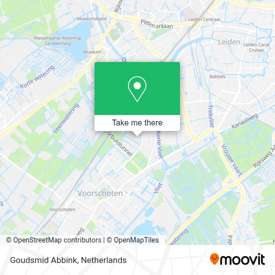 Goudsmid Abbink map