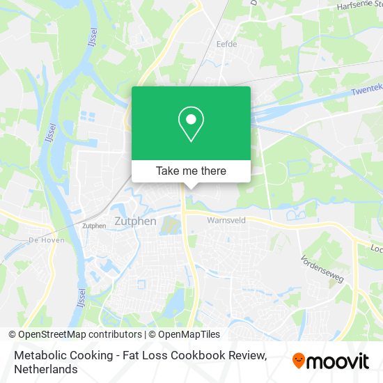 Metabolic Cooking - Fat Loss Cookbook Review map