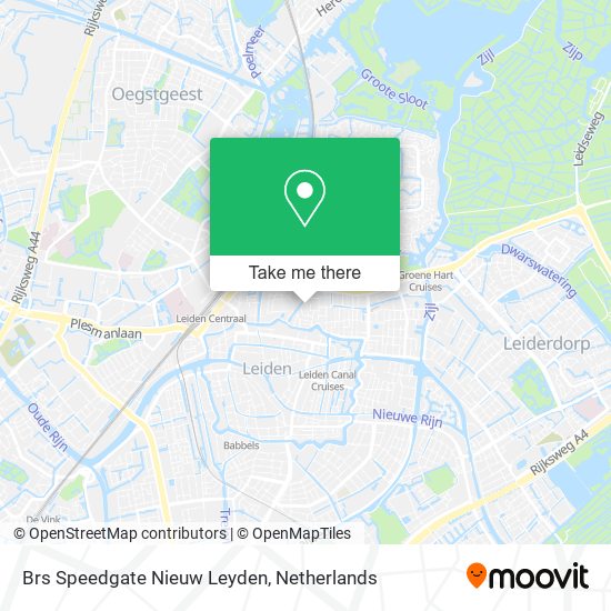 Brs Speedgate Nieuw Leyden map