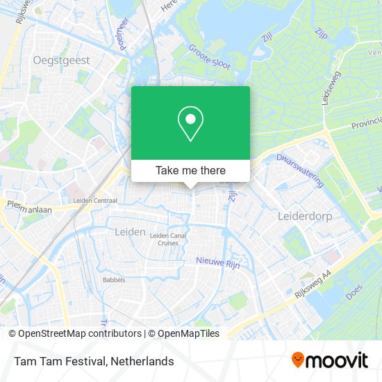 Tam Tam Festival map