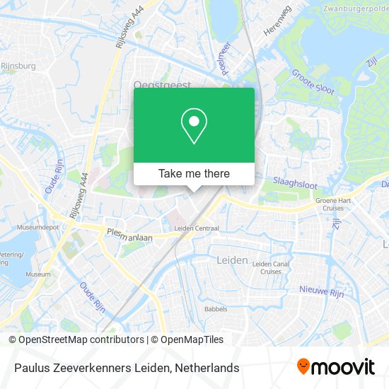 Paulus Zeeverkenners Leiden Karte