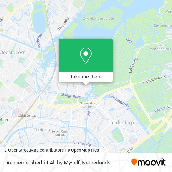 Aannemersbedrijf All by Myself map