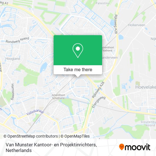 Van Munster Kantoor- en Projektinrichters map