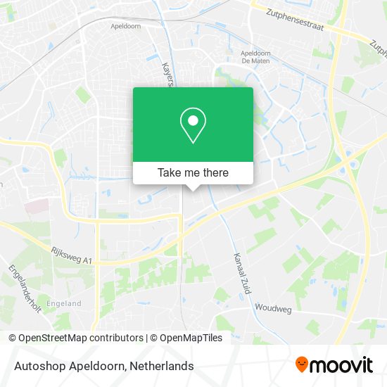 Autoshop Apeldoorn Karte