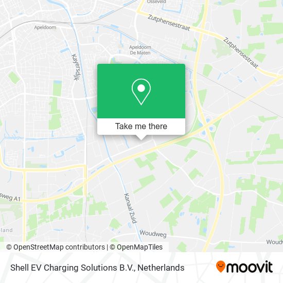 Shell EV Charging Solutions B.V. map