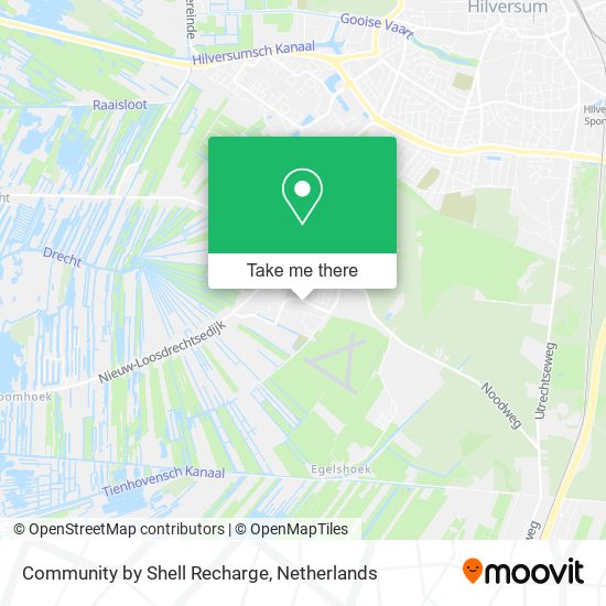 Community by Shell Recharge map