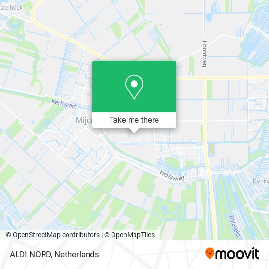 ALDI NORD map