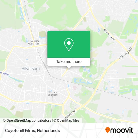 Coyotehill Films map