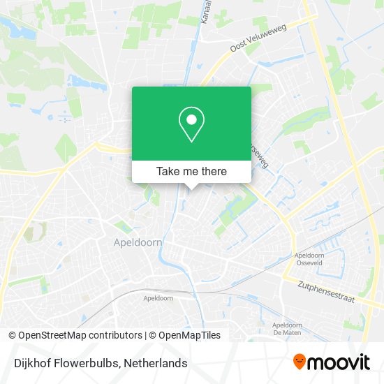 Dijkhof Flowerbulbs map