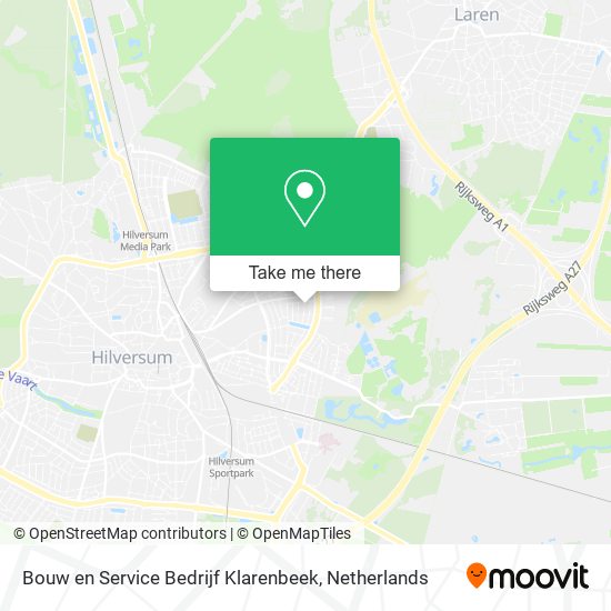 Bouw en Service Bedrijf Klarenbeek Karte