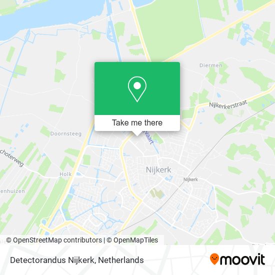 Detectorandus Nijkerk Karte