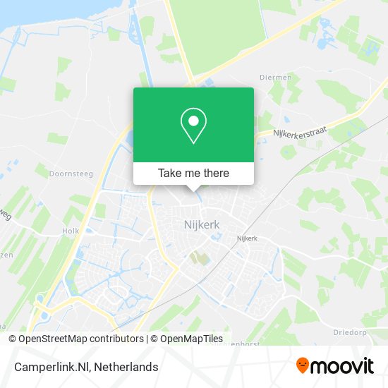 Camperlink.Nl map