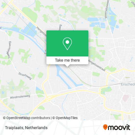 Traiplaats map