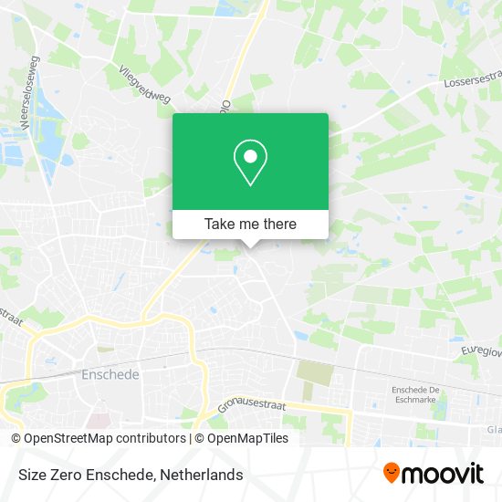 Size Zero Enschede map