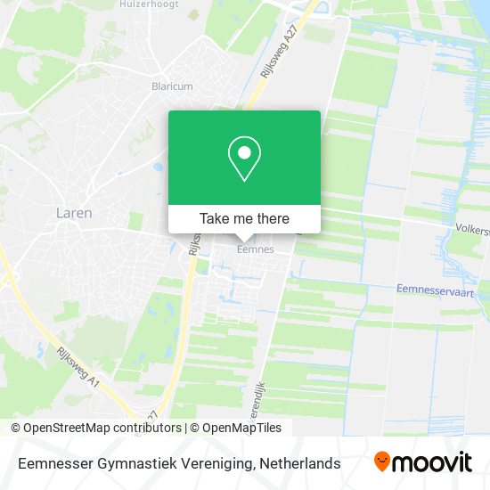 Eemnesser Gymnastiek Vereniging Karte