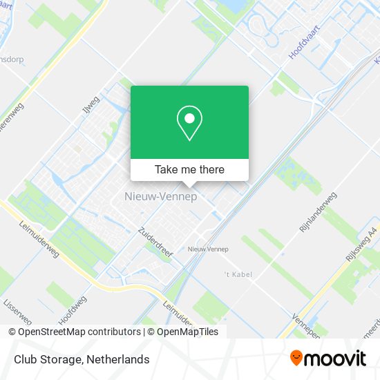 Club Storage map