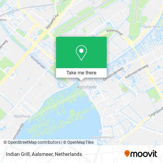 Indian Grill, Aalsmeer map
