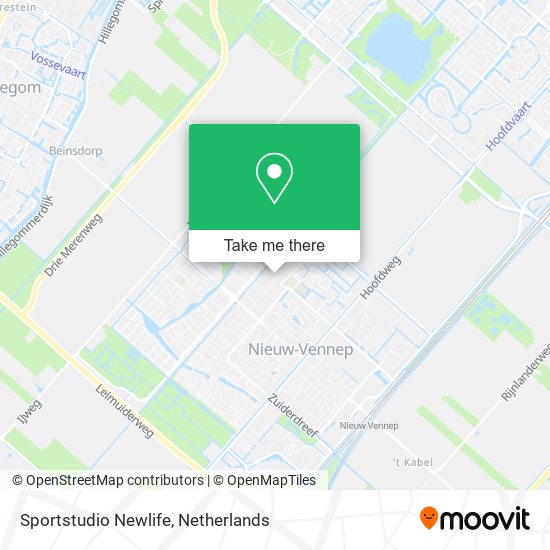 Sportstudio Newlife map