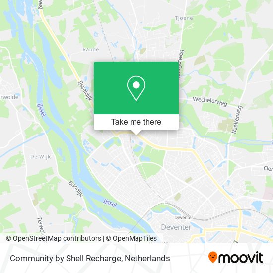 Community by Shell Recharge map