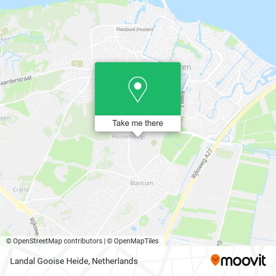 Landal Gooise Heide map