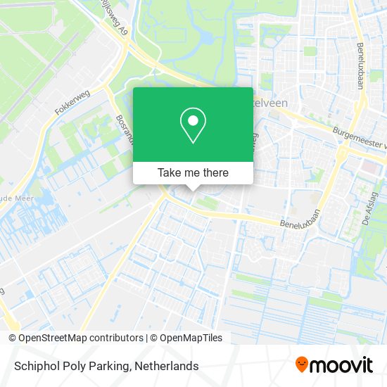 Schiphol Poly Parking Karte