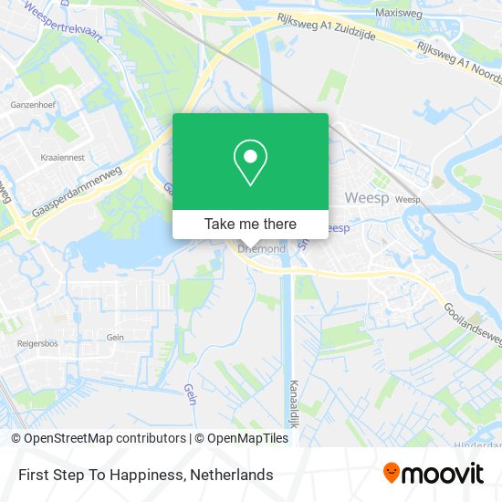 First Step To Happiness map