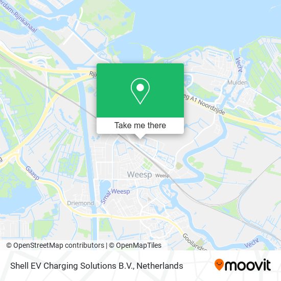 Shell EV Charging Solutions B.V. map