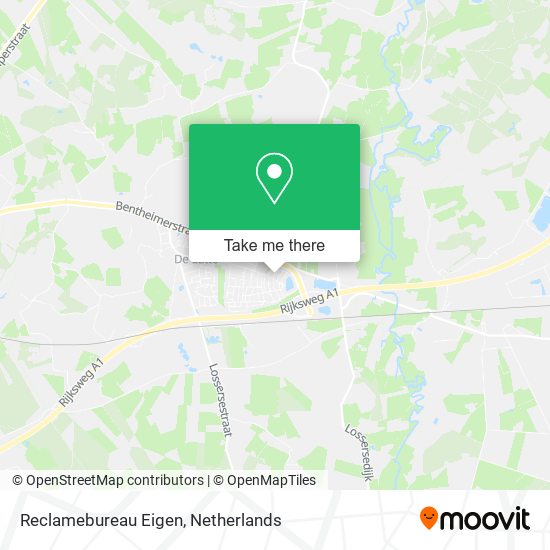 Reclamebureau Eigen map