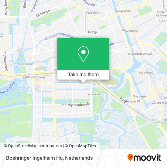 Boehringer Ingelheim Hq map