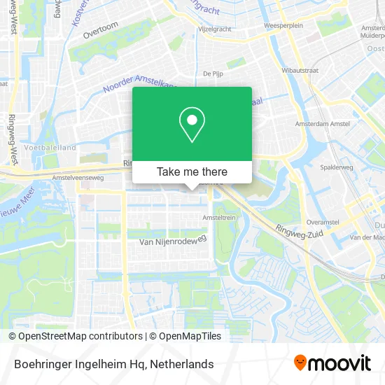 Boehringer Ingelheim Hq map
