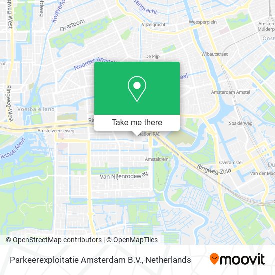 Parkeerexploitatie Amsterdam B.V. Karte