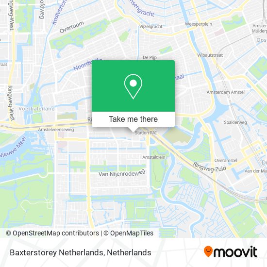 Baxterstorey Netherlands map