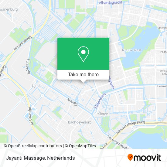 Jayanti Massage map