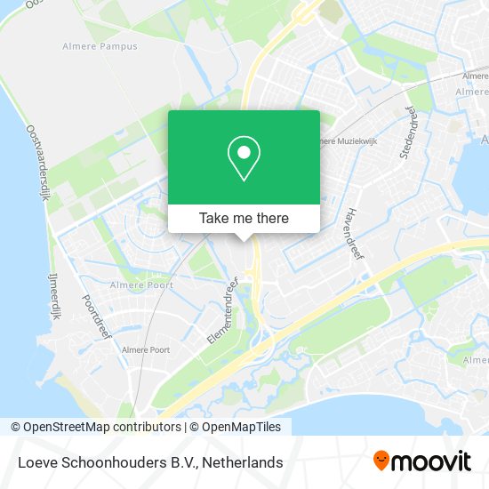 Loeve Schoonhouders B.V. map