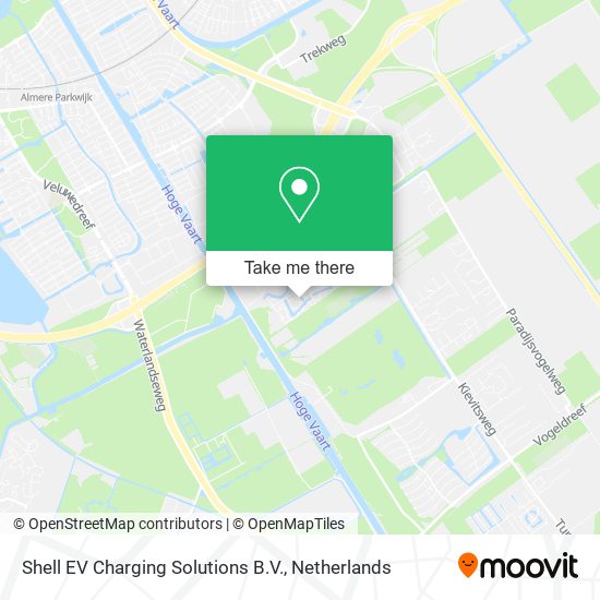 Shell EV Charging Solutions B.V. map