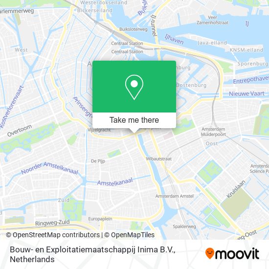 Bouw- en Exploitatiemaatschappij Inima B.V. map