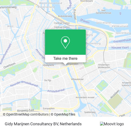 Gidy Marijnen Consultancy BV map