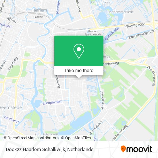 Dockzz Haarlem Schalkwijk map